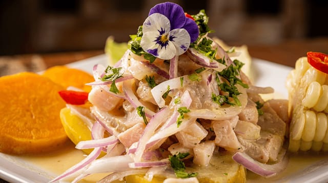 Ceviche de Pescado.
