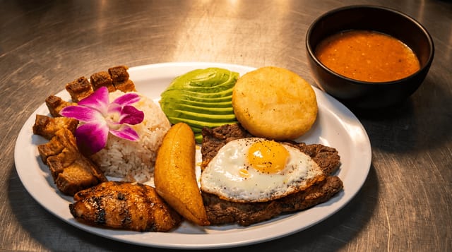 Bandeja Paisa.