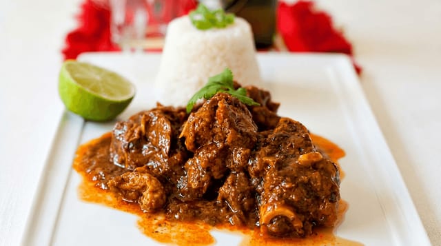 Chivo Guisado (Goat Meat Stew).